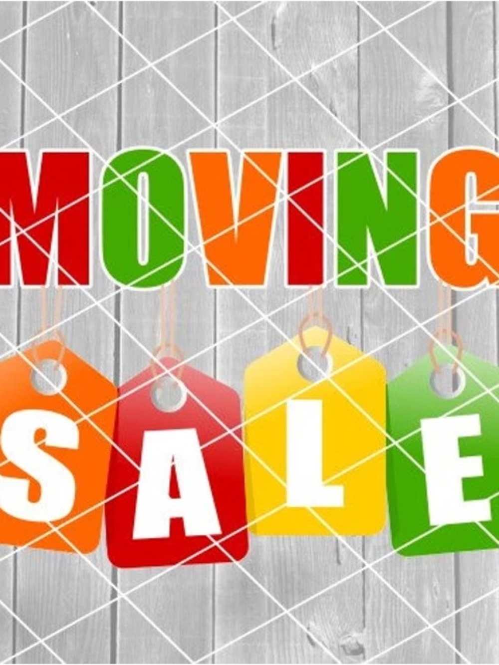 Moving Sale - Picture 1 of 1
